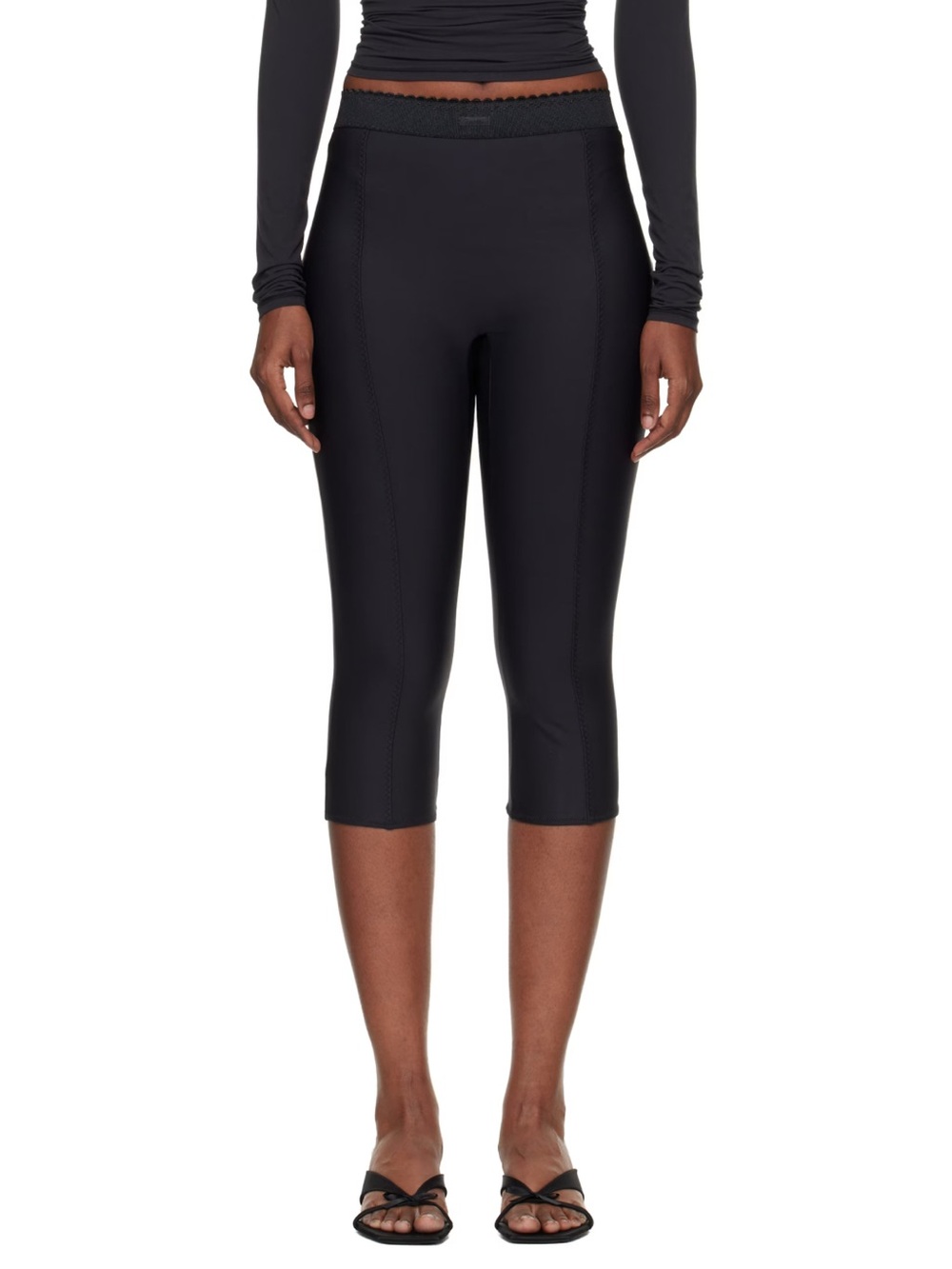 Skims high waisted capri pants